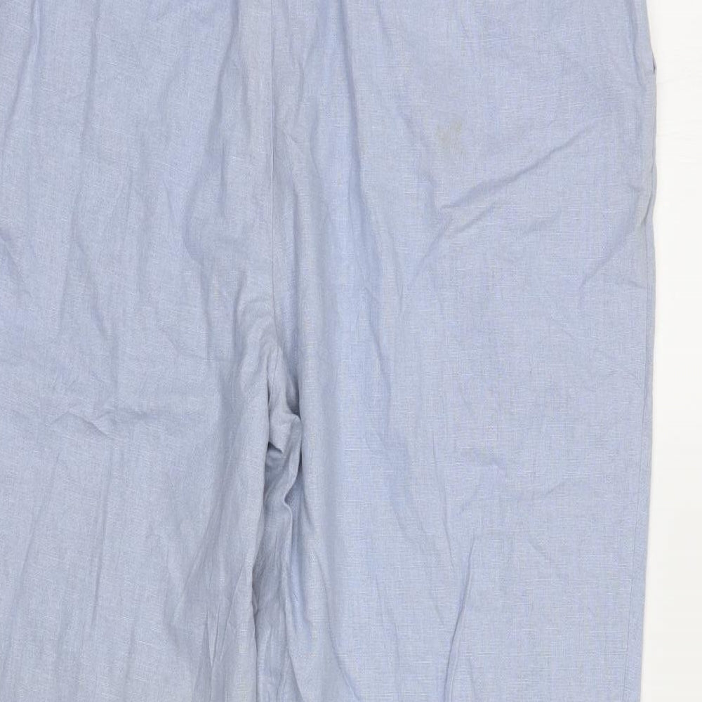 Very Womens Blue   Trousers  Size 16 L27 in