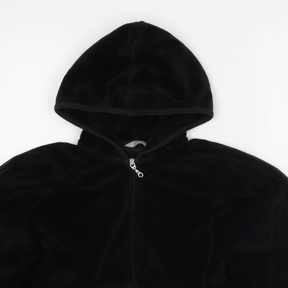 Marks and Spencer Womens Black   Jacket Coat Size 14