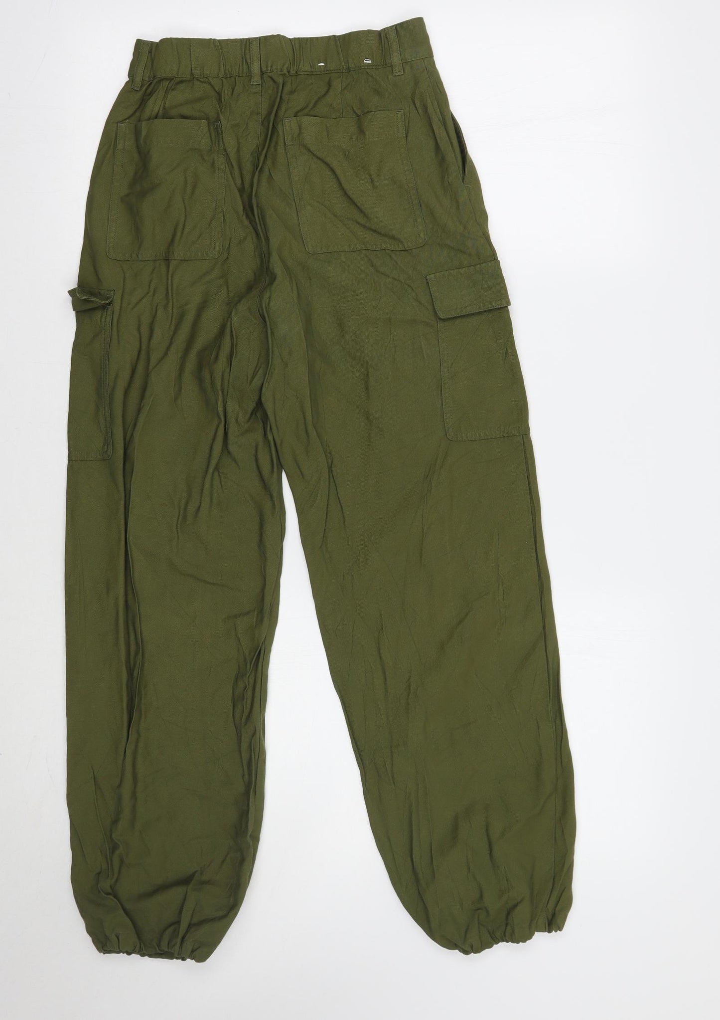 Uniqlo Womens Green   Cargo Trousers Size XS L25.5 in