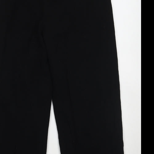 Toast Womens Black   Cropped Trousers Size 14 L22 in