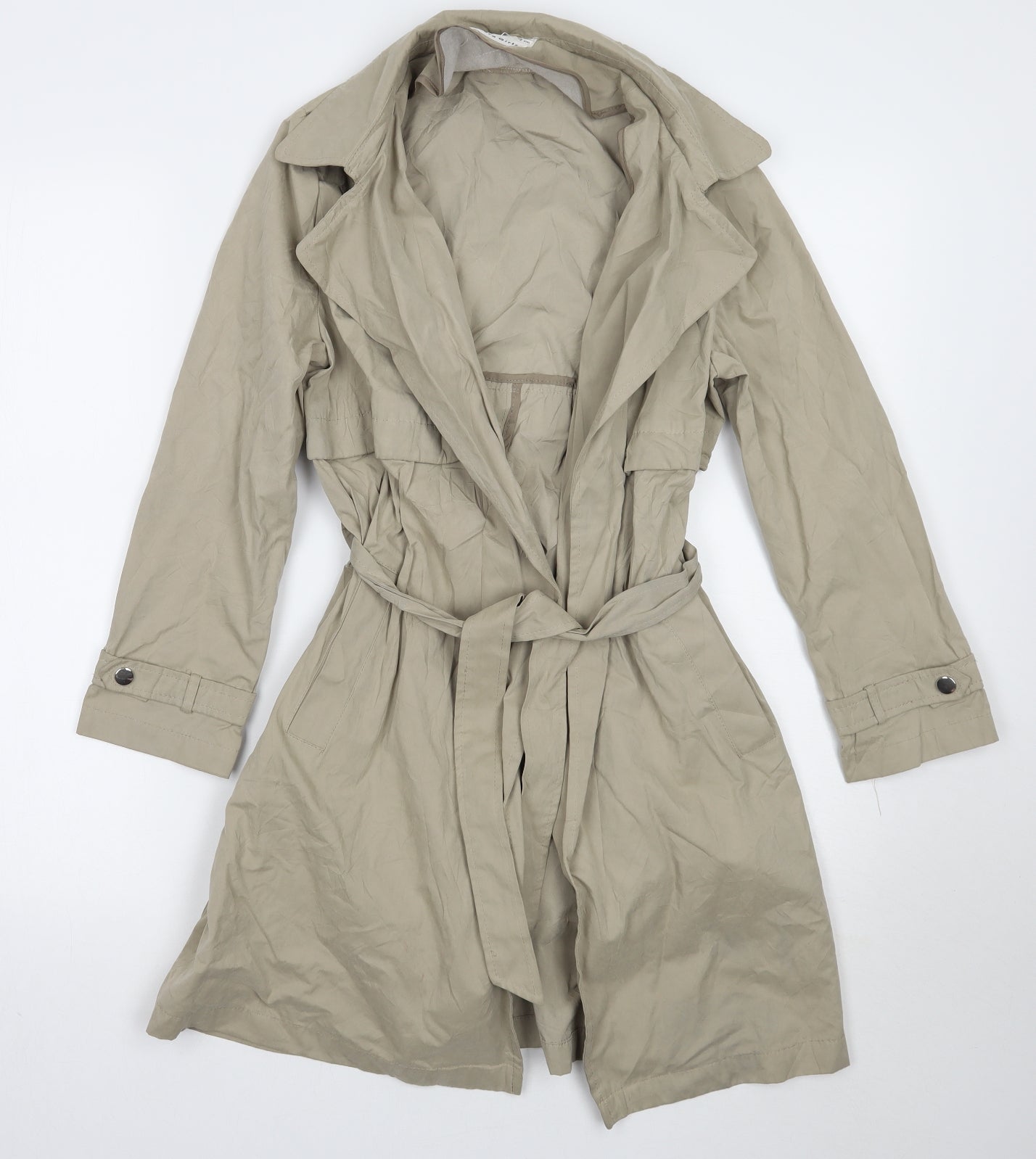 Zara Girls Beige   Jacket Coat Size 11-12 Years
