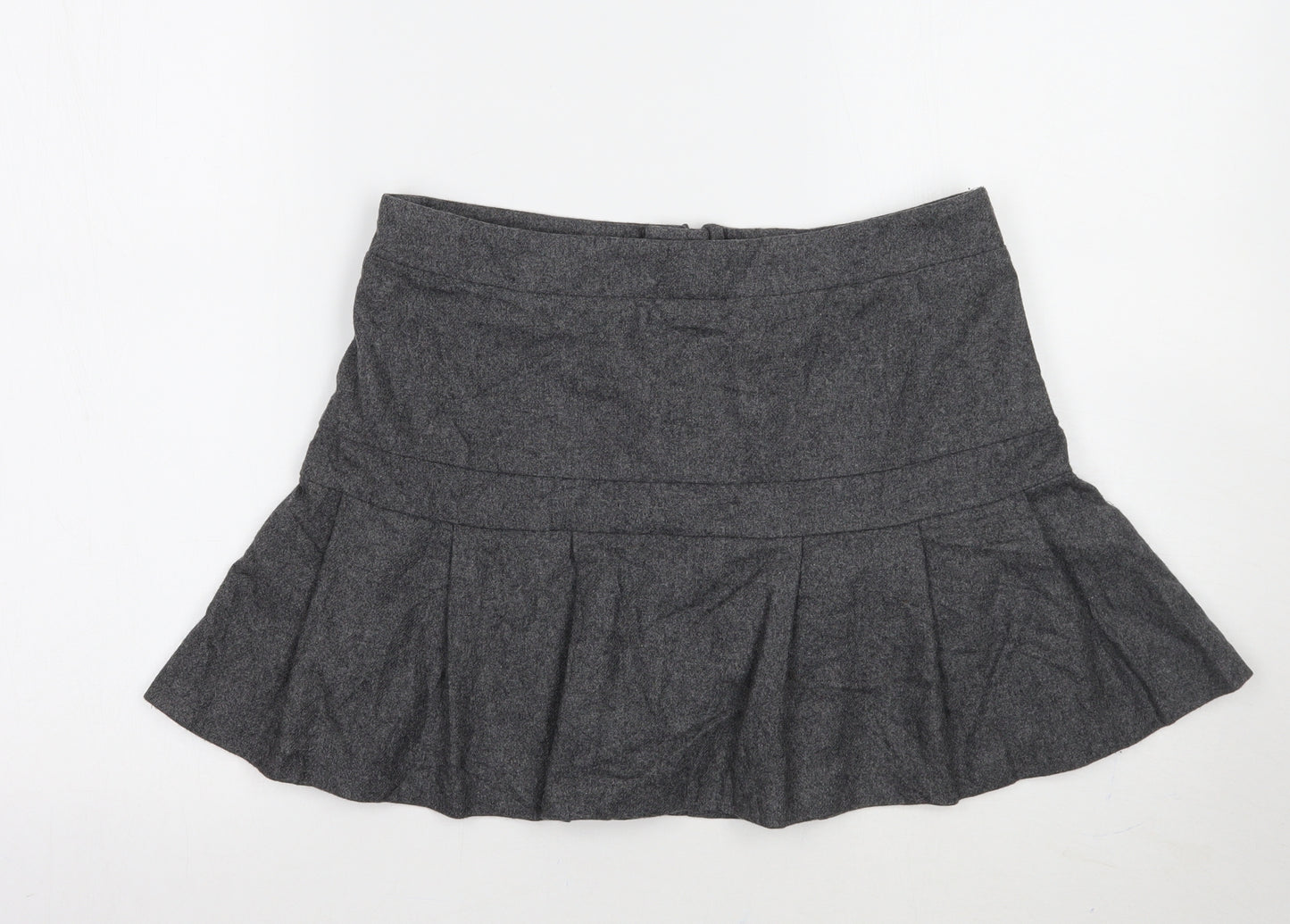 Warehouse Womens Grey   Mini Skirt Size 10