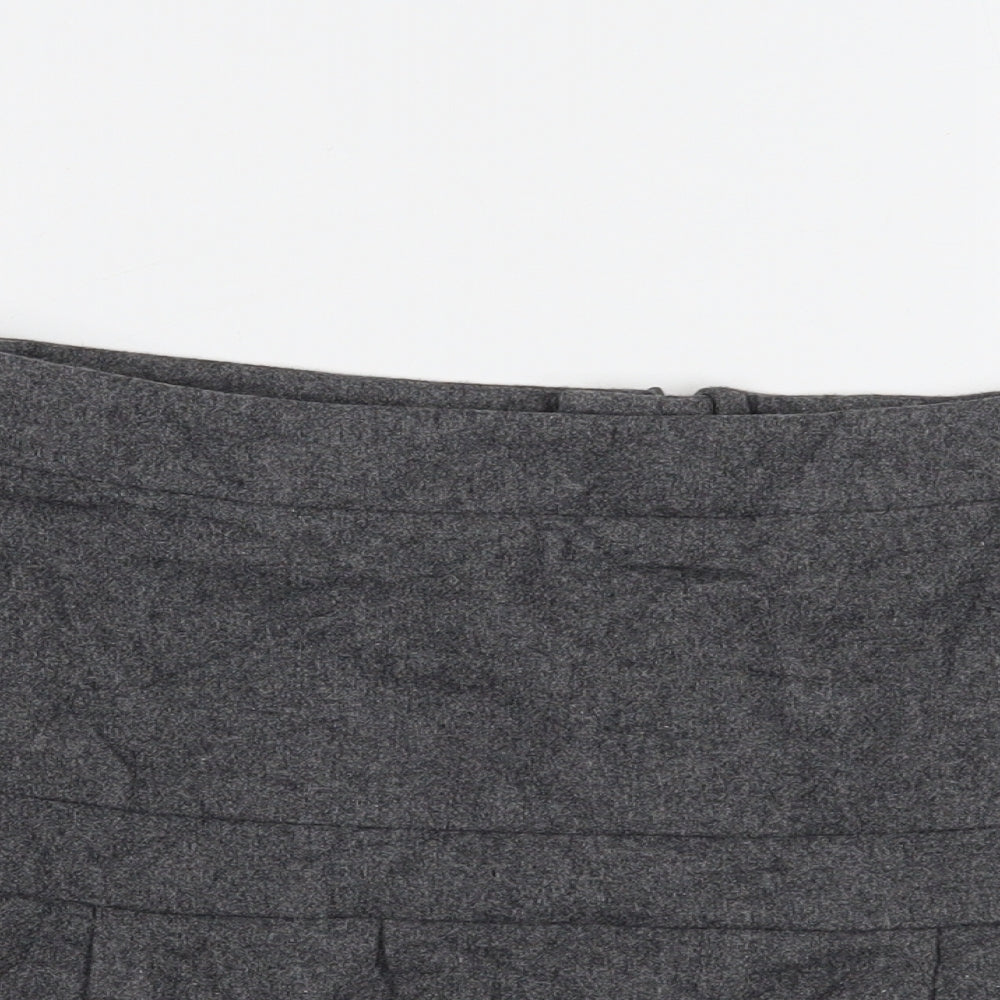 Warehouse Womens Grey   Mini Skirt Size 10