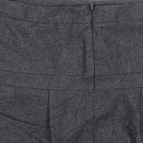 Warehouse Womens Grey   Mini Skirt Size 10