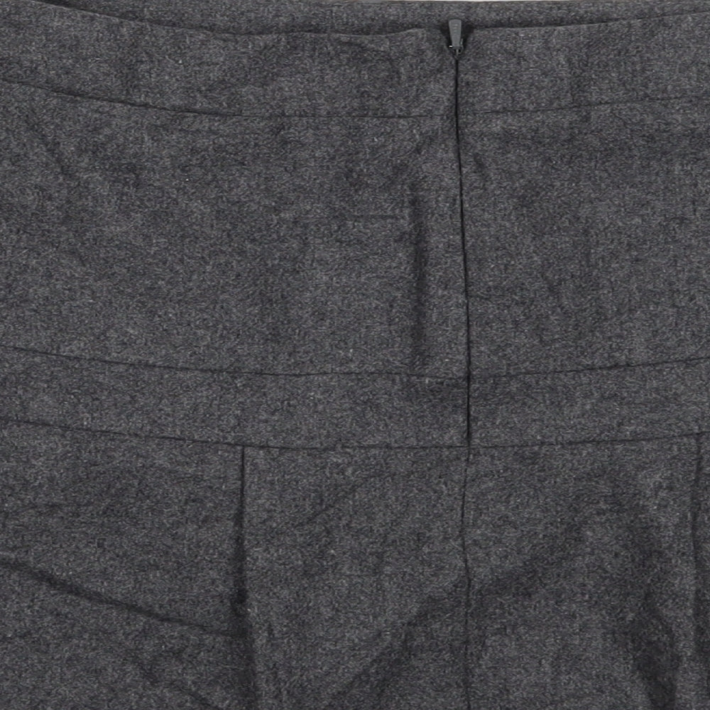 Warehouse Womens Grey   Mini Skirt Size 10