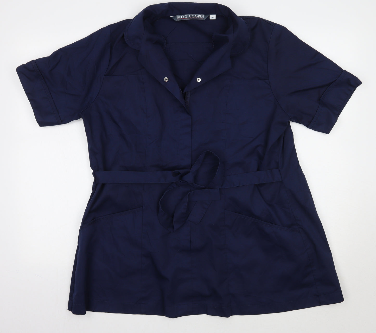 Boyd Cooper Womens Blue   Basic T-Shirt Size 16