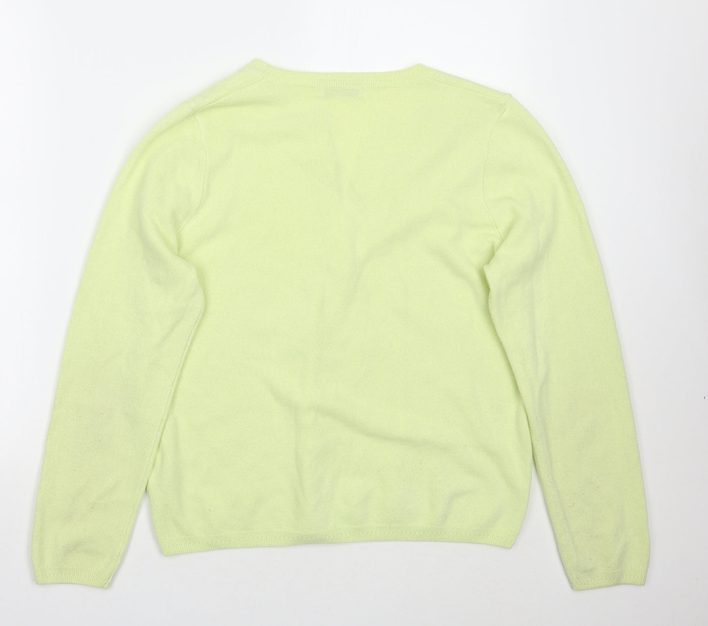 Marks and Spencer Womens Green   Cardigan Jumper Size 14