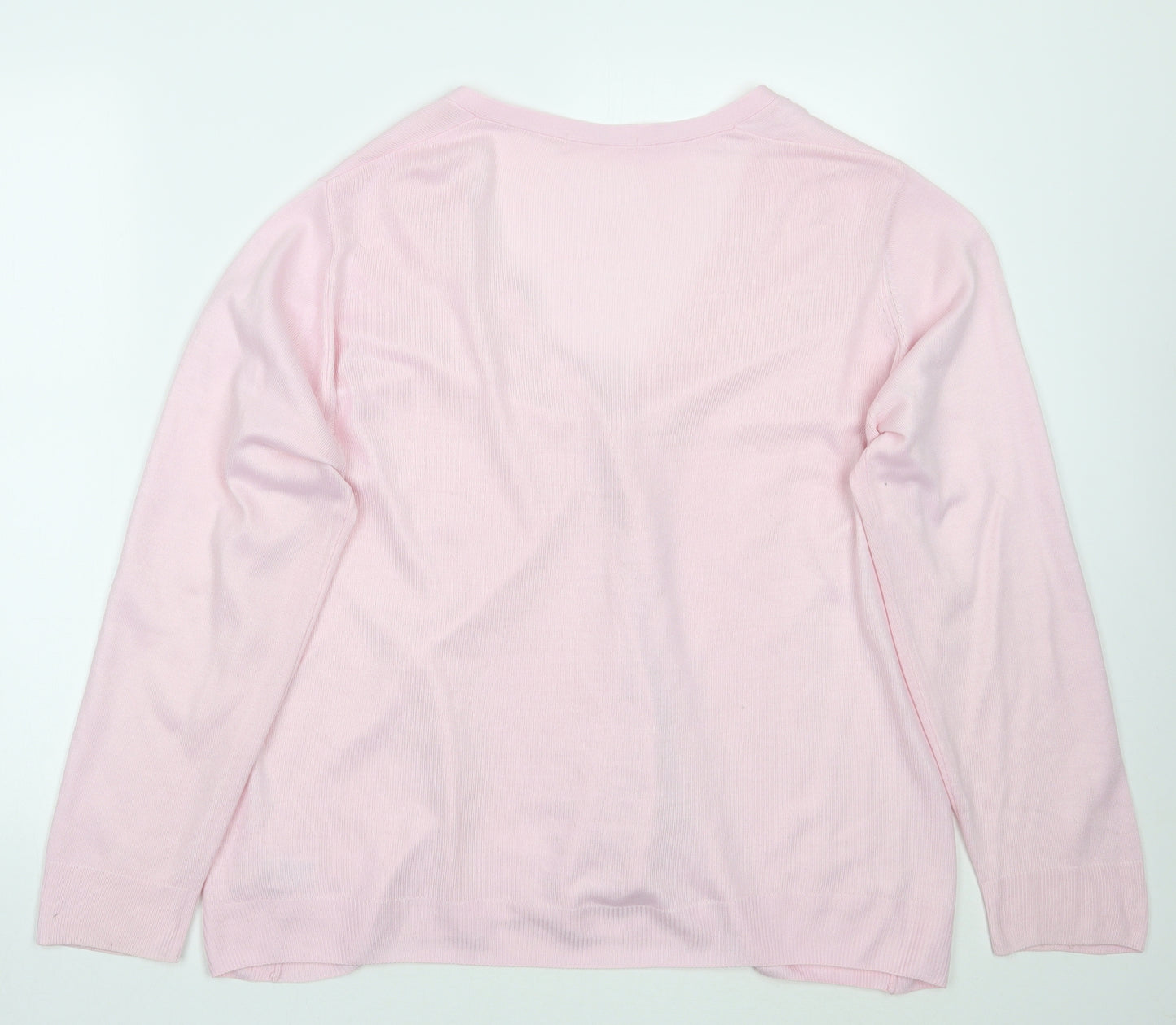 Marks and Spencer Womens Pink   Cardigan Jumper Size 20
