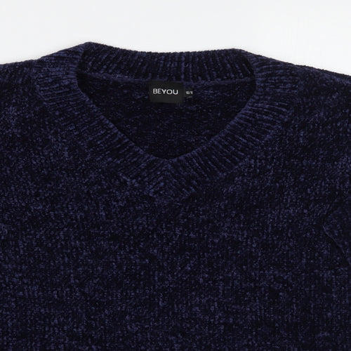 Beyou Womens Blue   Pullover Jumper Size 16