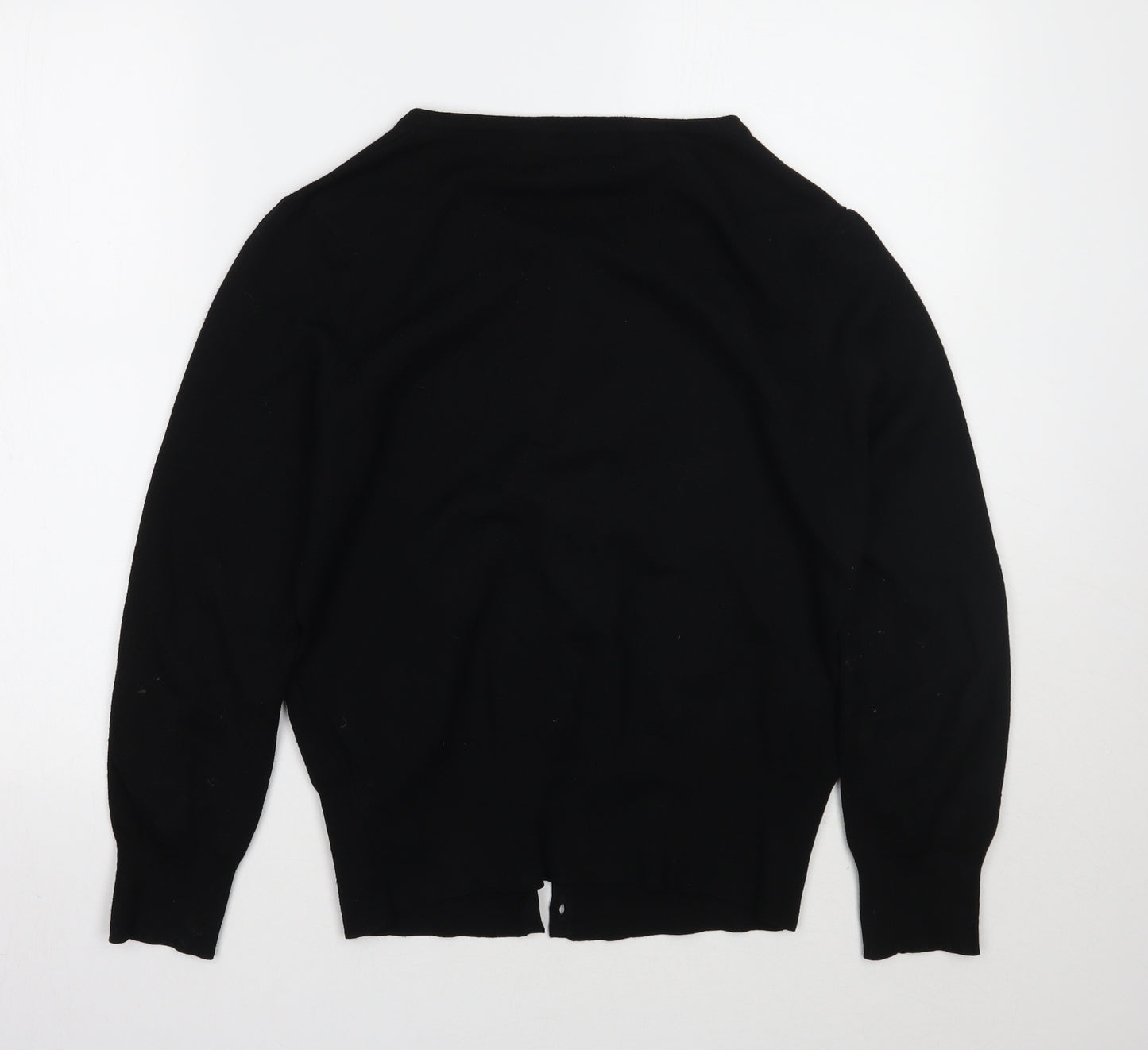 Marks and Spencer Womens Black   Cardigan Jumper Size 16