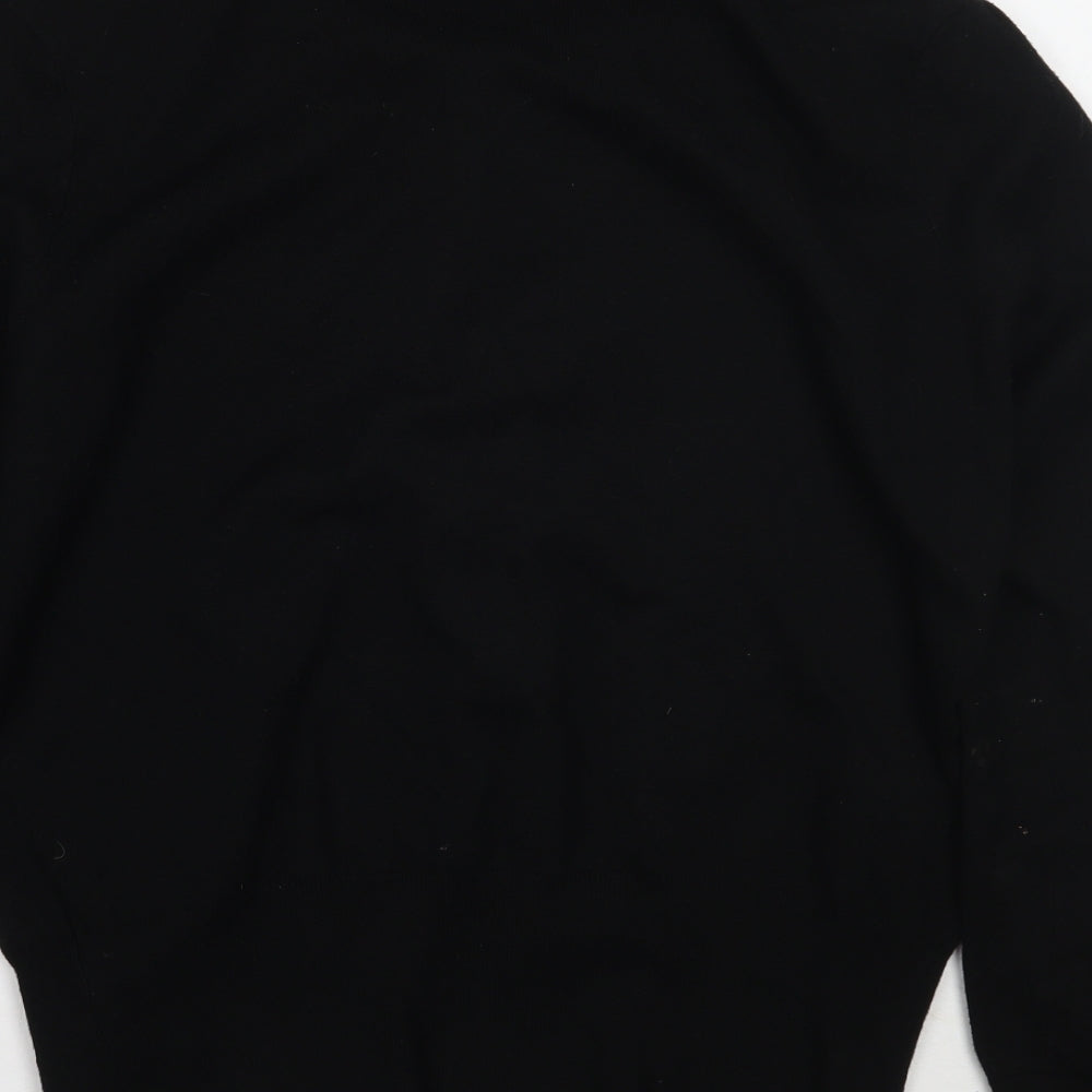Marks and Spencer Womens Black   Cardigan Jumper Size 16