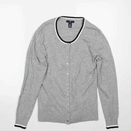 Gap Womens Grey   Cardigan Jumper Size M