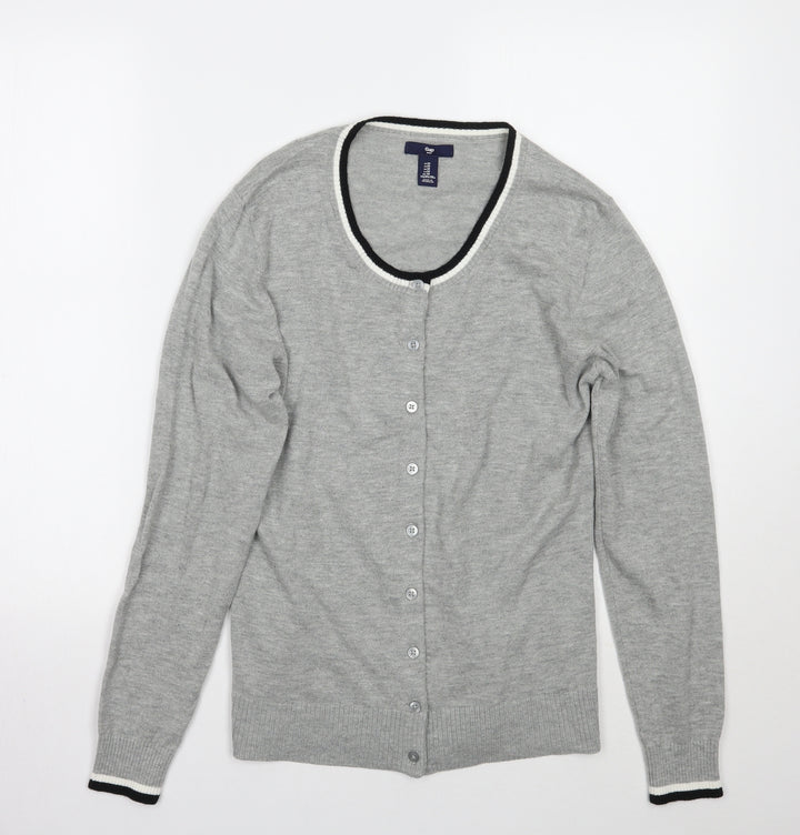 Gap Womens Grey Cardigan Jumper Size M