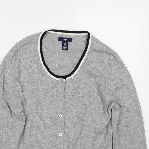 Gap Womens Grey   Cardigan Jumper Size M