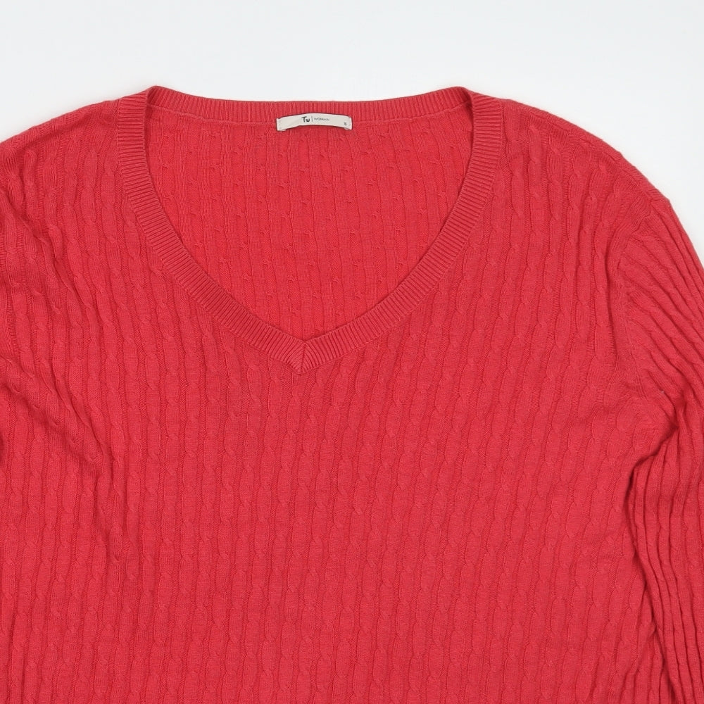 TU Womens Pink   Pullover Jumper Size 16