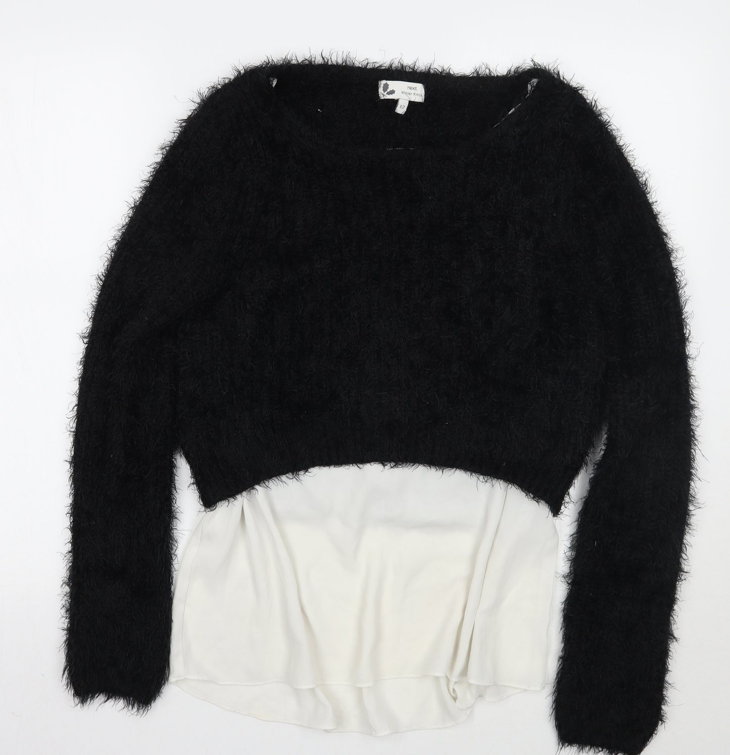NEXT Womens Black   Pullover Jumper Size 12