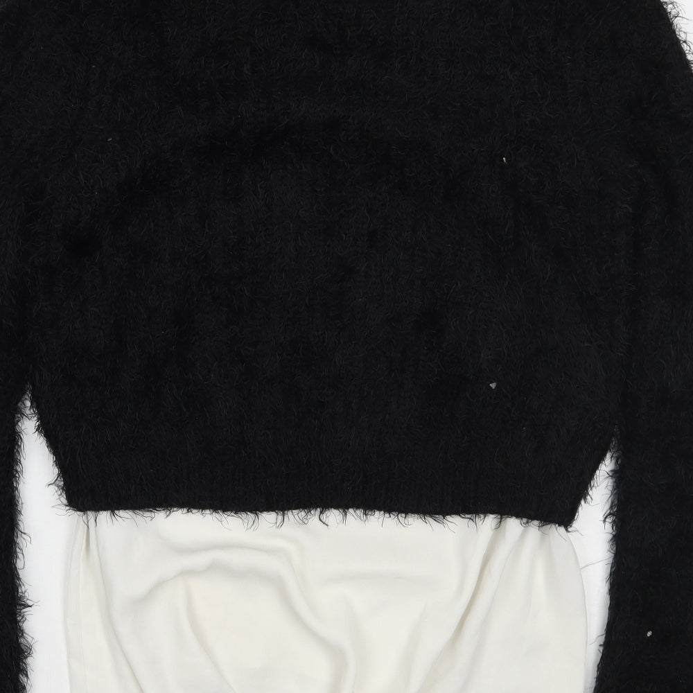 NEXT Womens Black   Pullover Jumper Size 12