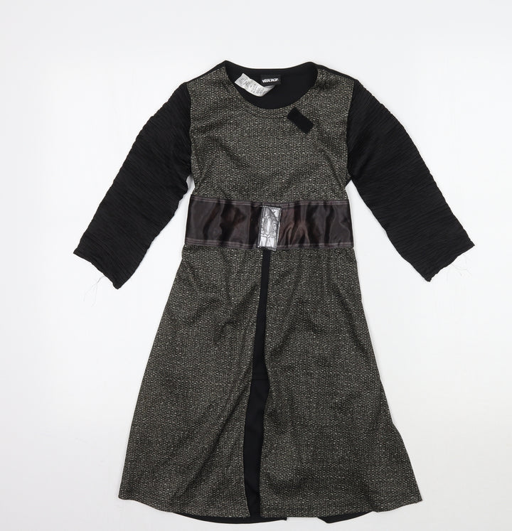 George Boys Black Basic Dress Shirt Size 3-4 Years - Starwars