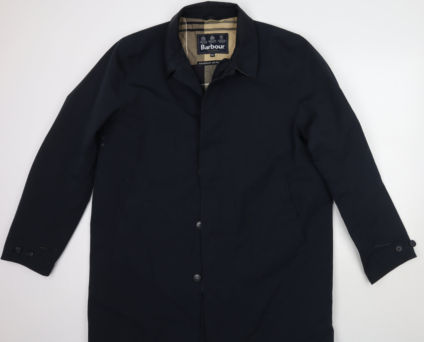 Barbour Mens Blue   Jacket Coat Size 2XL
