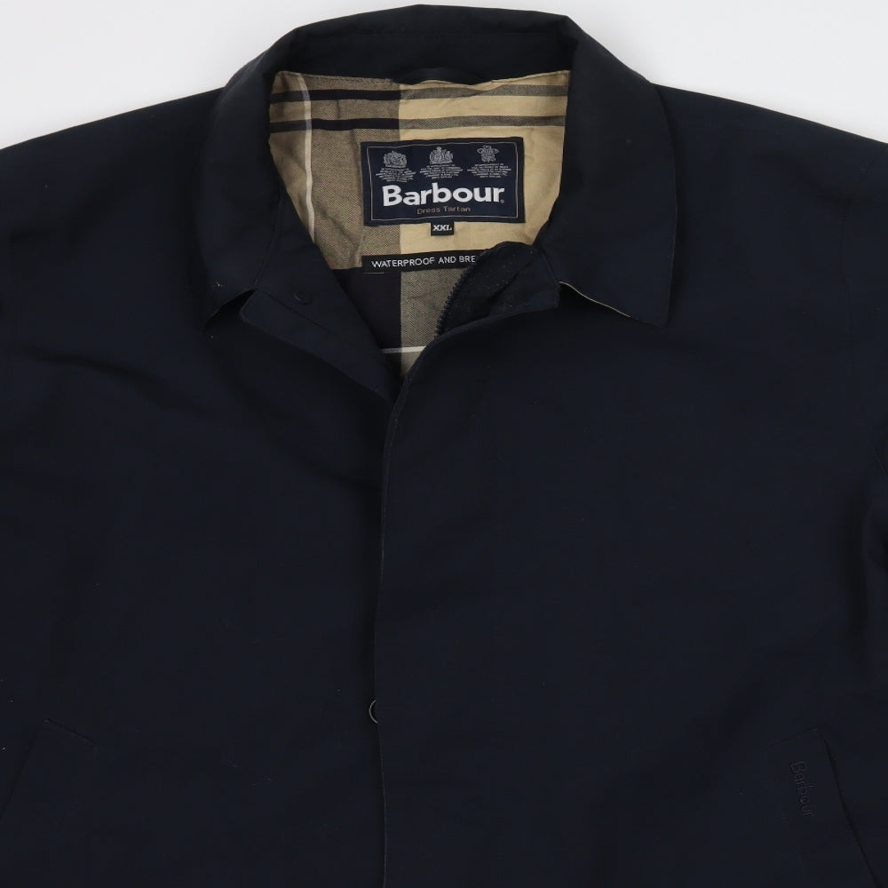 Barbour Mens Blue   Jacket Coat Size 2XL