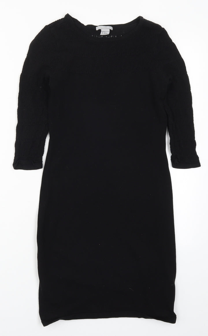H&M Womens Black   Bodycon  Size S