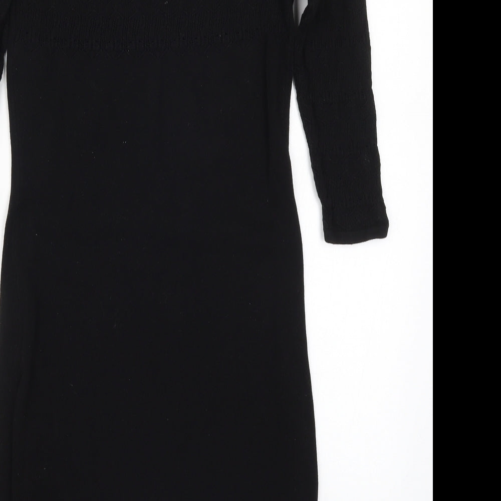 H&M Womens Black   Bodycon  Size S