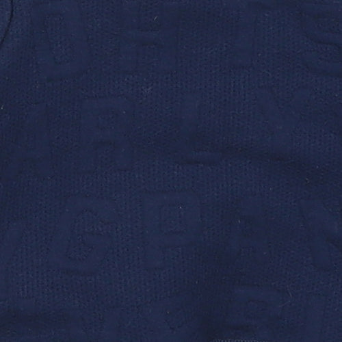 F&F Boys Blue   Basic T-Shirt Size 3-6 Months  - Alphabet