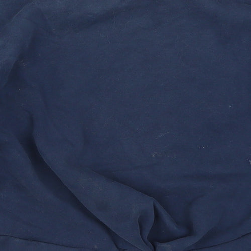 George Girls Blue Striped  Pullover Sweatshirt Size 8-9 Years