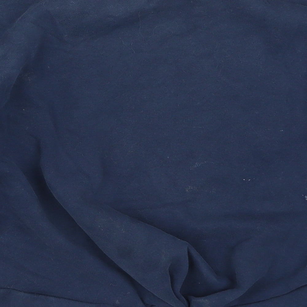 George Girls Blue Striped  Pullover Sweatshirt Size 8-9 Years
