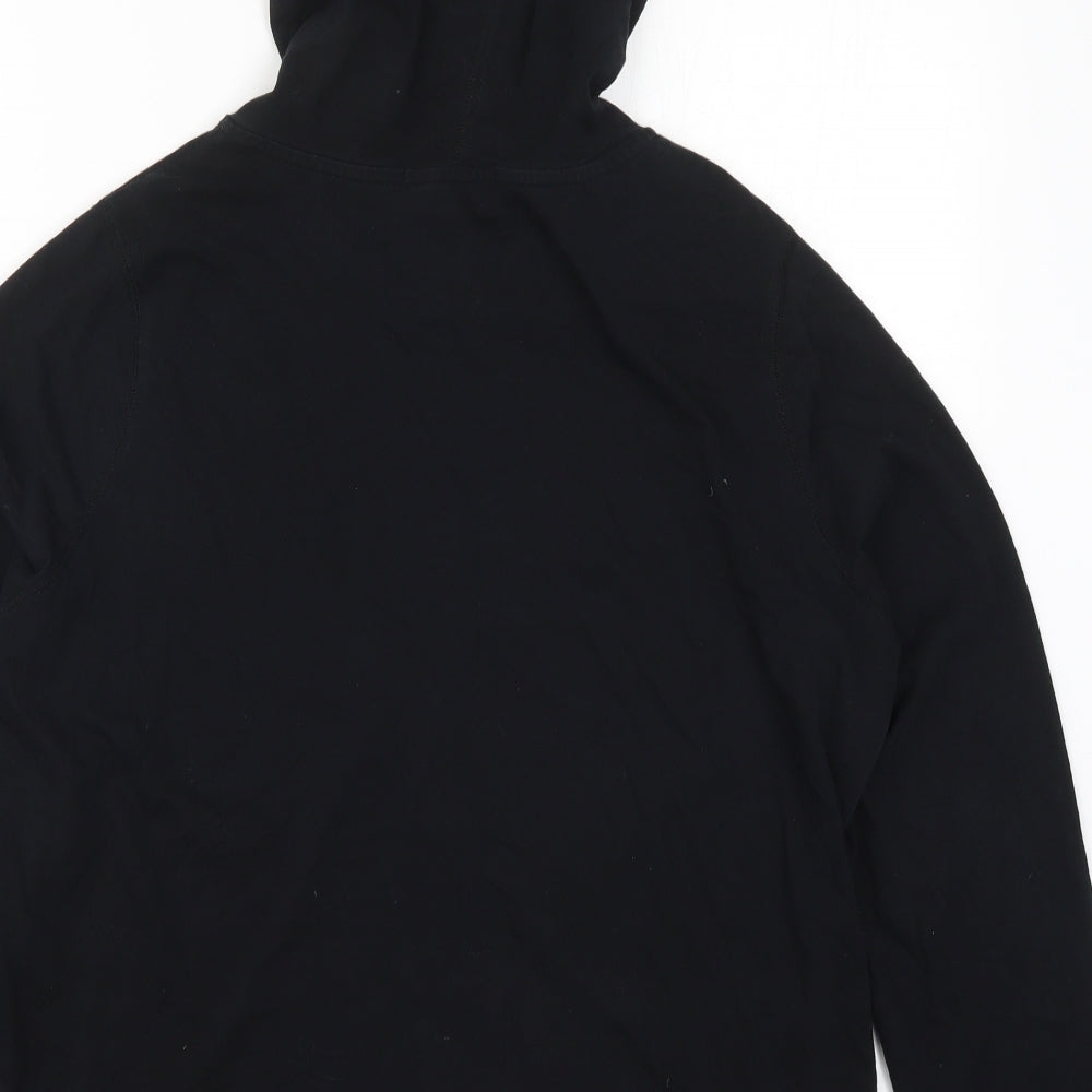 George Womens Black   Full Zip Hoodie Size 14