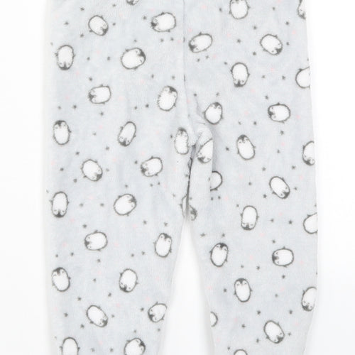 Primark Girls Grey   Sweatpants Trousers Size 2-3 Years - Penguin Pyjamas