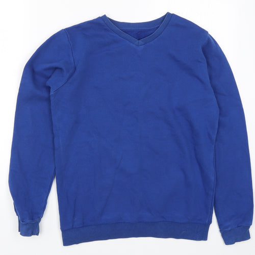 Marks and Spencer Boys Blue   Pullover Sweatshirt Size 12-13 Years