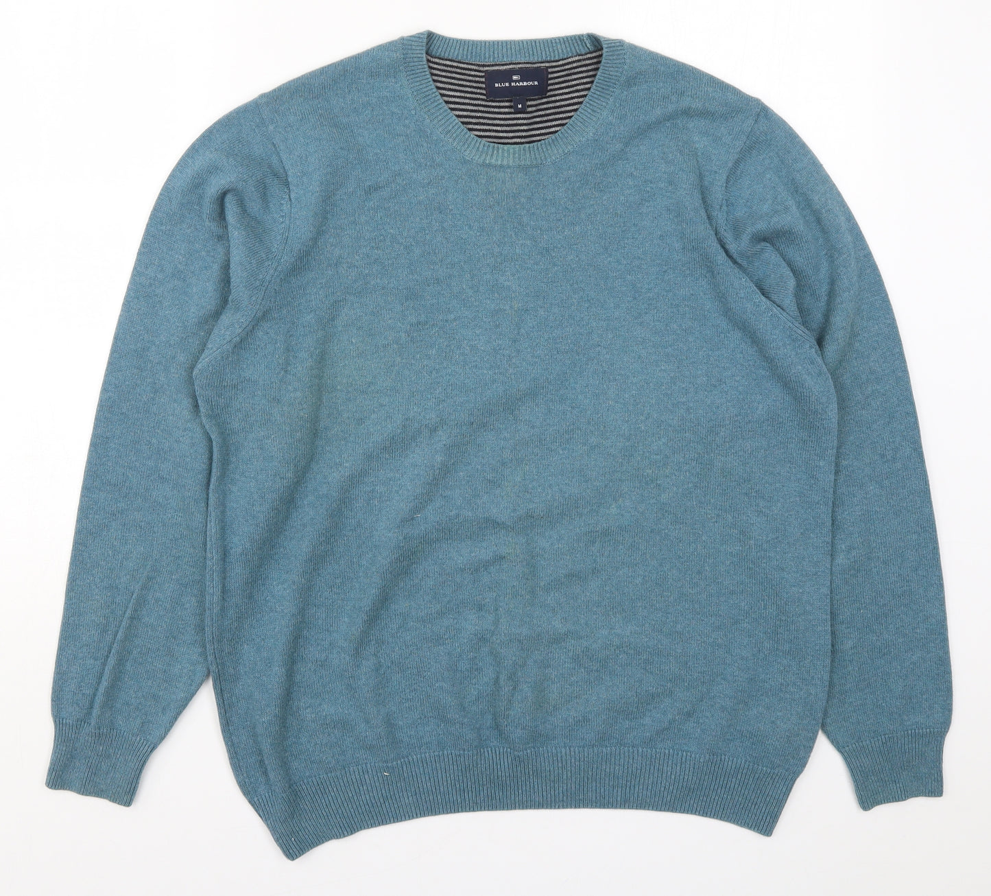 Marks and Spencer Mens Blue  Knit Pullover Jumper Size M