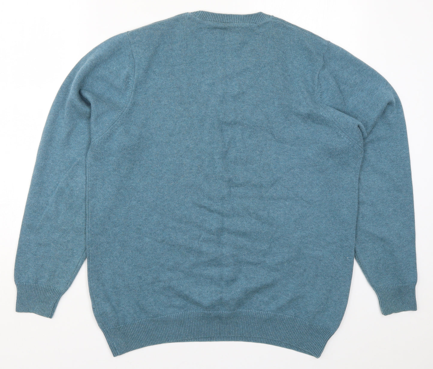 Marks and Spencer Mens Blue  Knit Pullover Jumper Size M