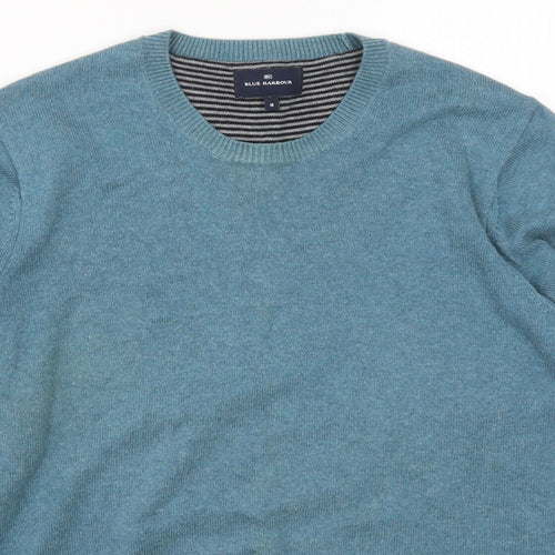 Marks and Spencer Mens Blue  Knit Pullover Jumper Size M