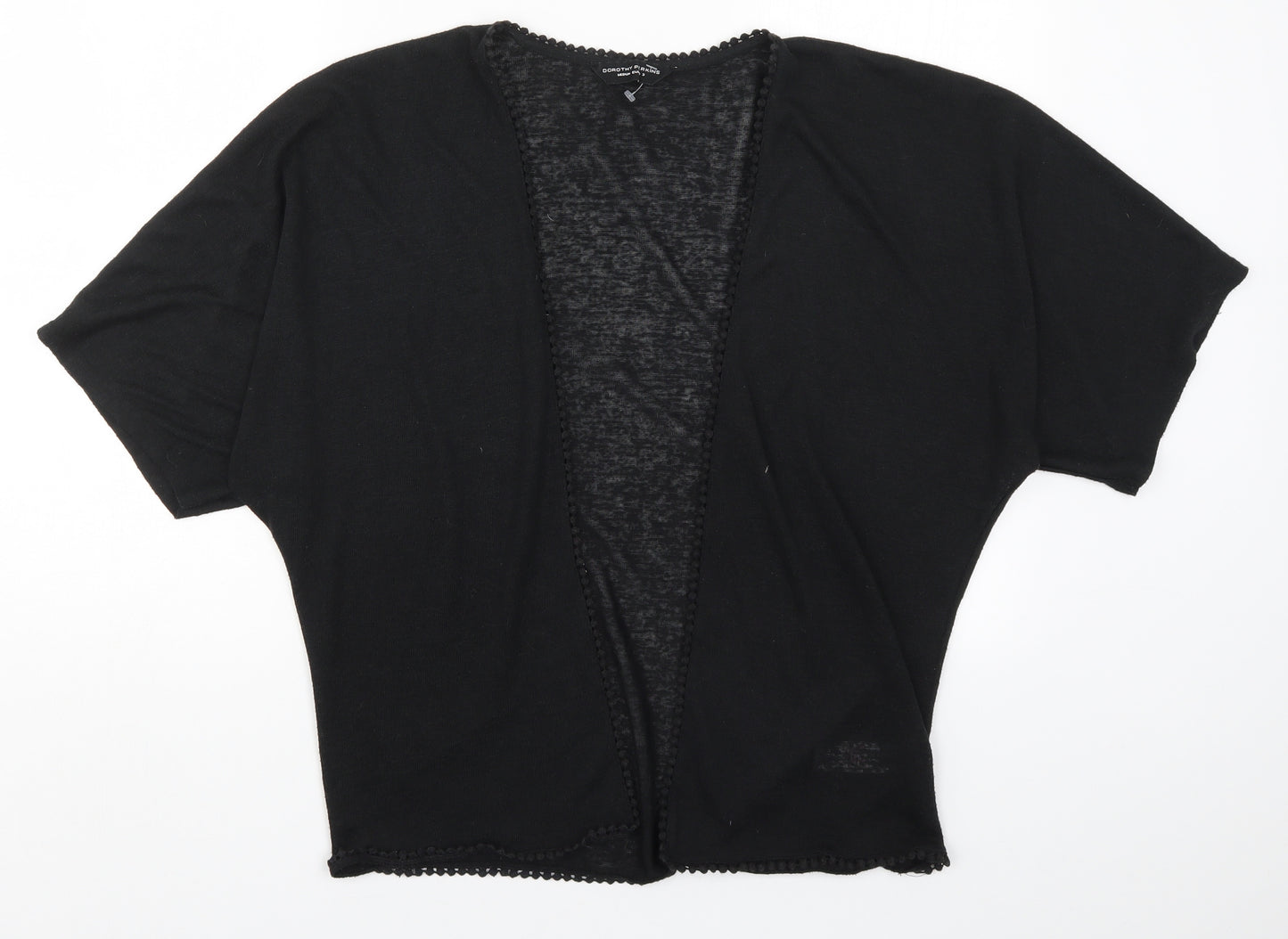 Dorothy Perkins Womens Black   Cardigan Jumper Size M