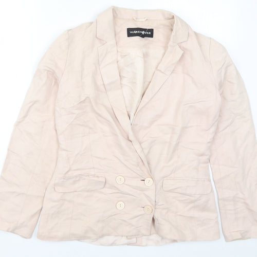 Warehouse Womens Pink   Jacket Suit Jacket Size 10