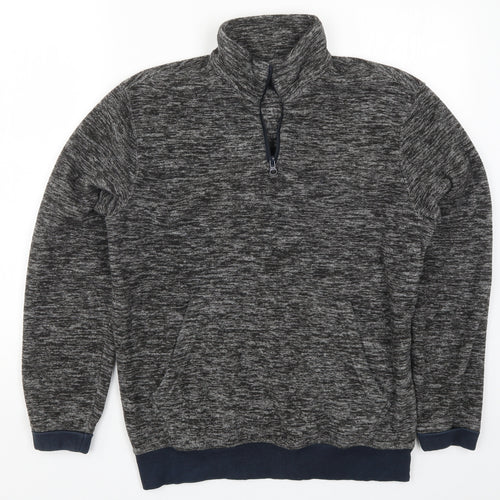 Matalan Mens Grey  Fleece Jacket  Size S