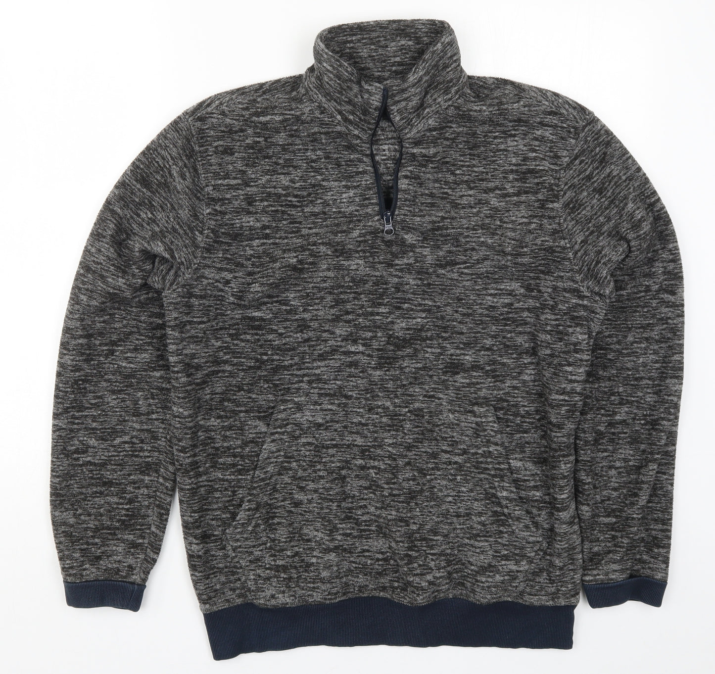 Matalan Mens Grey  Fleece Jacket  Size S