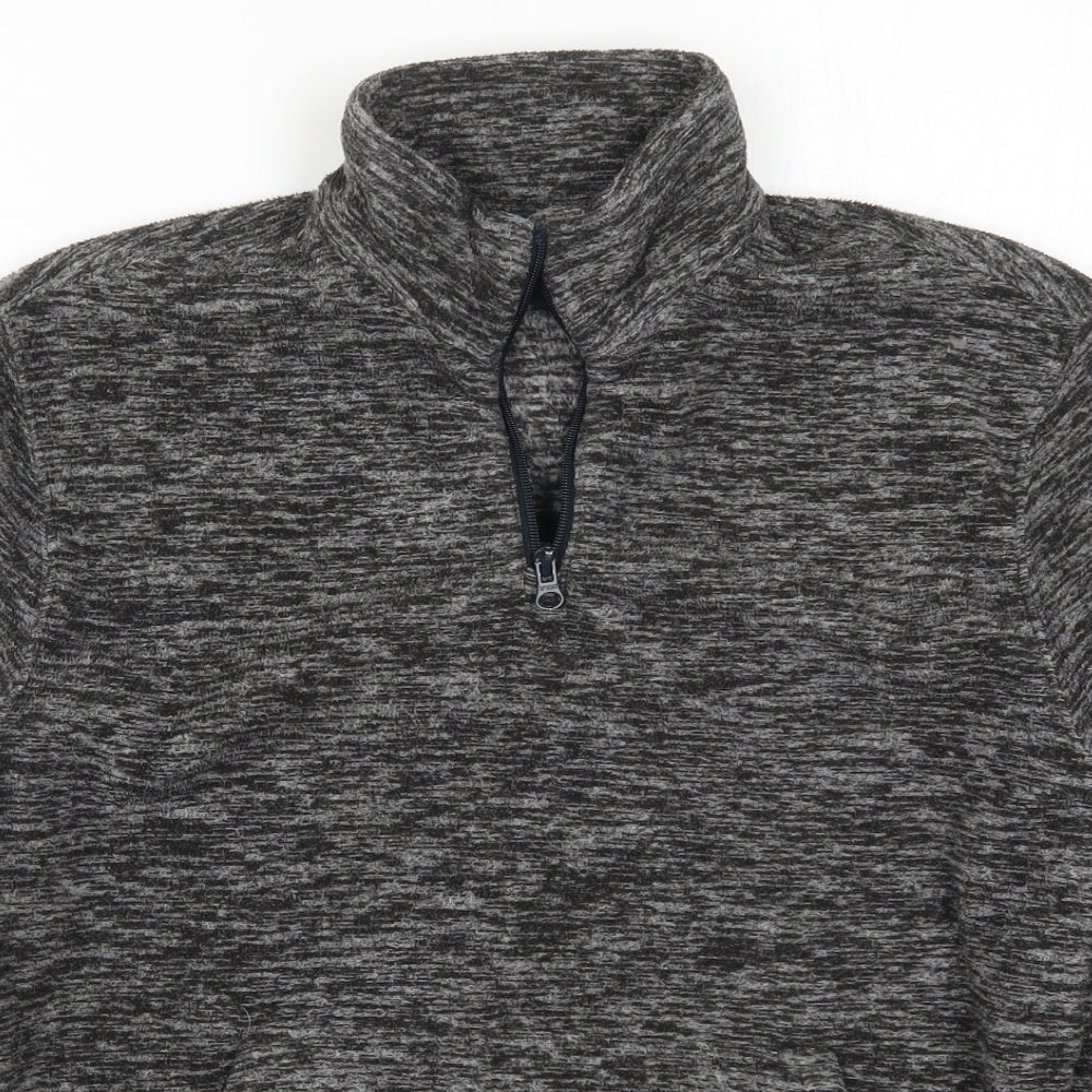 Matalan Mens Grey  Fleece Jacket  Size S