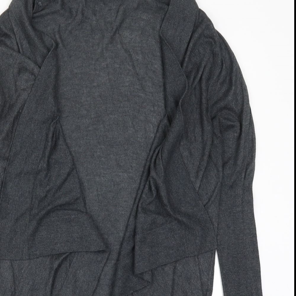 George Womens Grey  Knit Cardigan Jumper Size 14