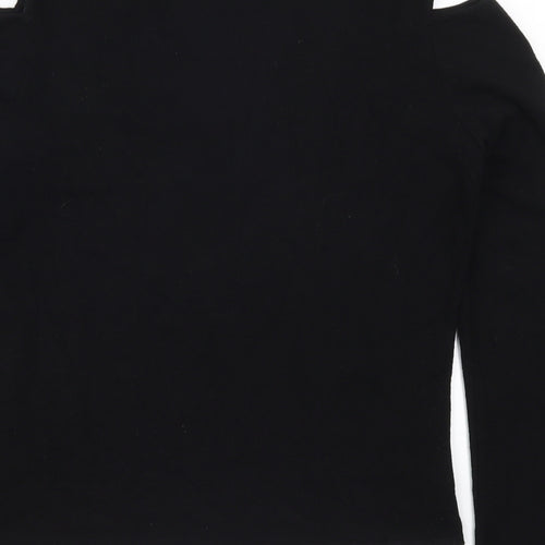 Aldo Martins Womens Black   Basic T-Shirt Size 14