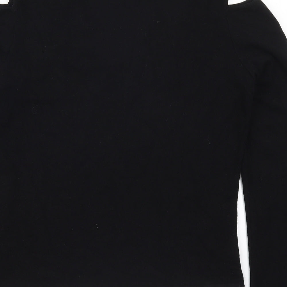 Aldo Martins Womens Black   Basic T-Shirt Size 14