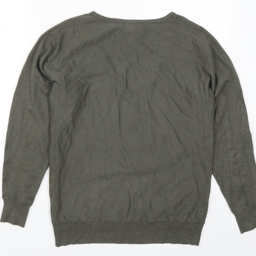 Primark Womens Green  Knit Pullover Jumper Size 10