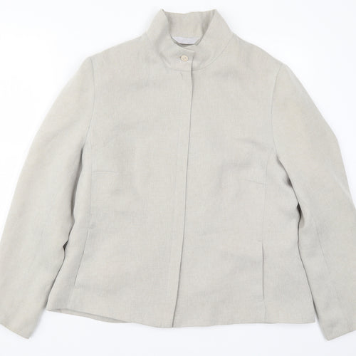 Preworn Womens Grey   Jacket  Size 16