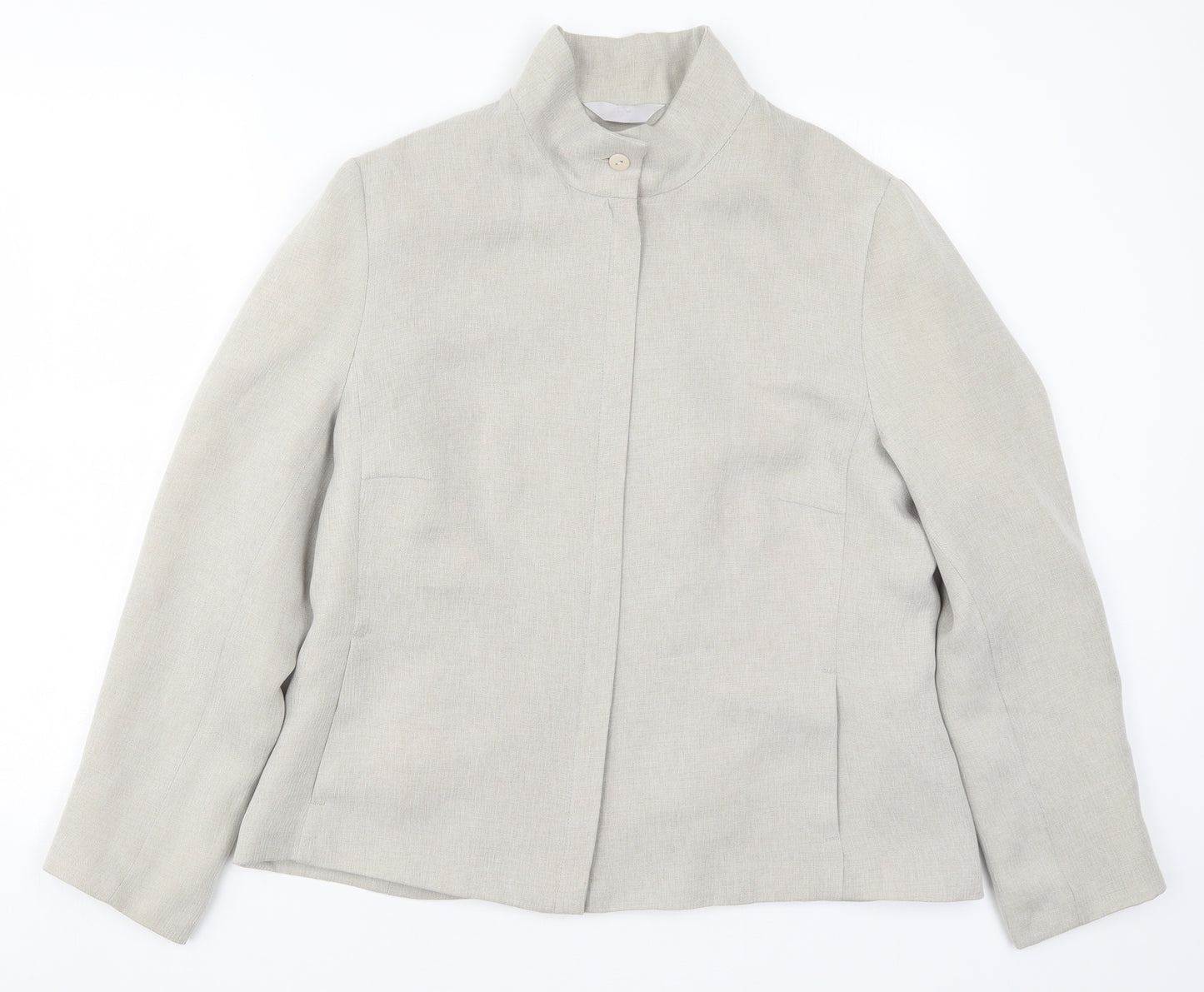 Preworn Womens Grey   Jacket  Size 16