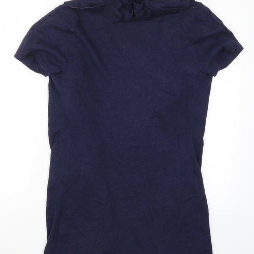 Marks and Spencer Womens Blue  Knit Cardigan Jumper Size 8