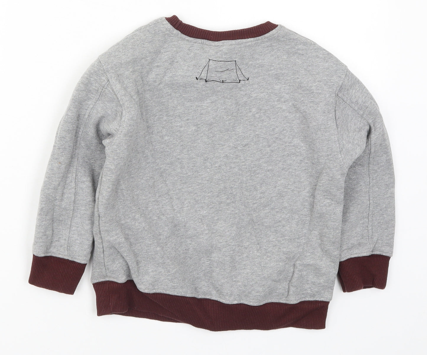 Zara Boys Grey   Pullover Sweatshirt Size 6 Years  - Snoopy
