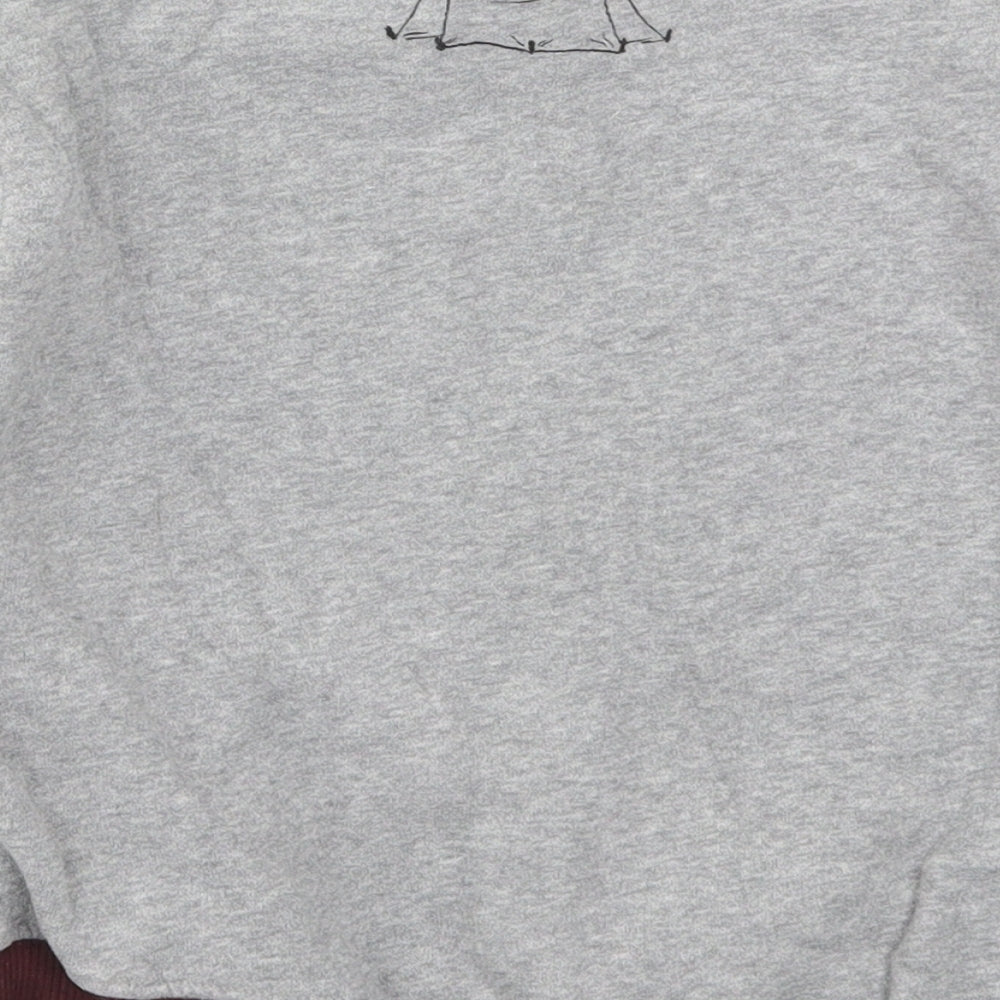 Zara Boys Grey   Pullover Sweatshirt Size 6 Years  - Snoopy