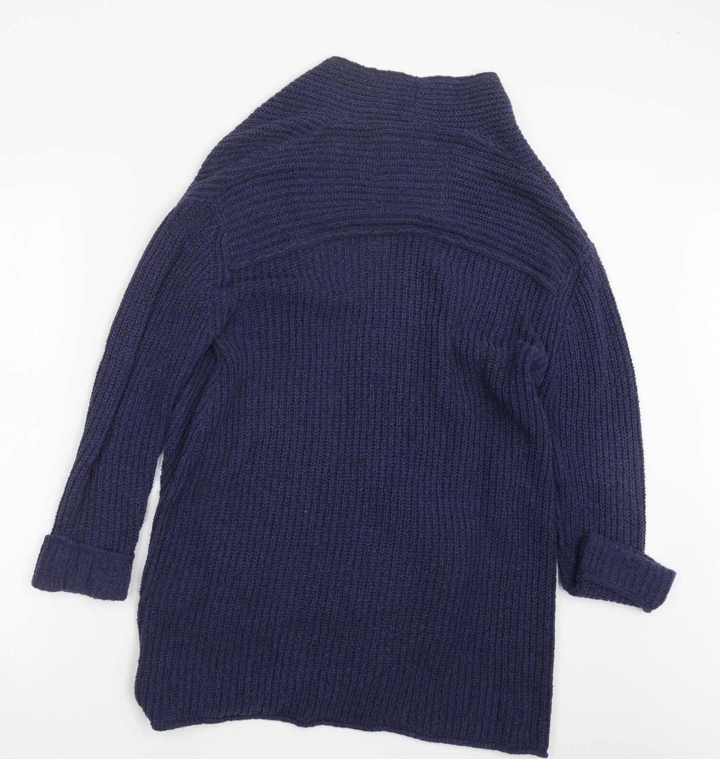 Superdry Womens Blue  Knit Cardigan Jumper Size L